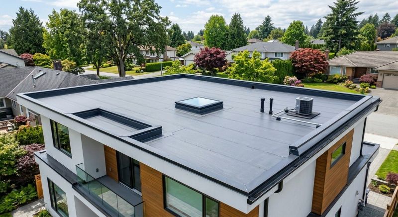 Flat Roof Installation project example